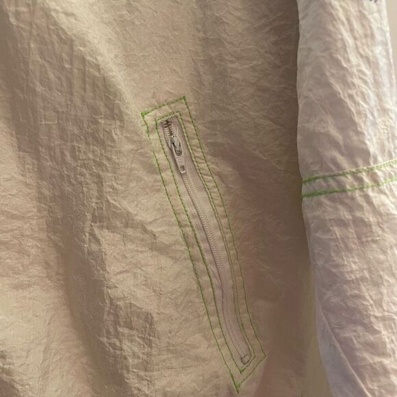 Vintage Renee Fill Zip Tennis Windbreaker Jacket Women’s Size Medium Large - Picture 6 of 7